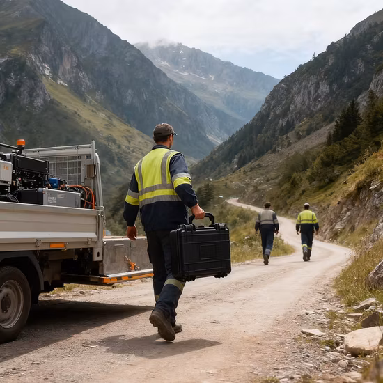픽 앤 플럭 폼이 포함된 소형 PP 플라스틱 도구 케이스