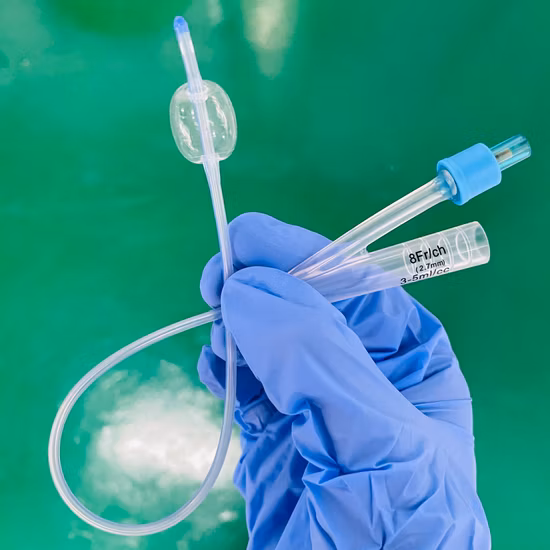 일회용 외부 소변 카테터 의료 Nelaton 카테터 PVC 소재