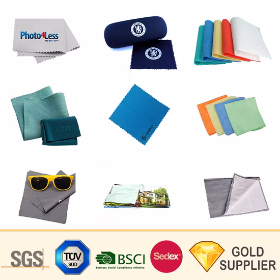 사용자 정의 로고 마이크로 화이버 안경 청소 천 전화 스크린 렌즈 천 마이크로 화이버 클리너 천 안경 안경 청소 천